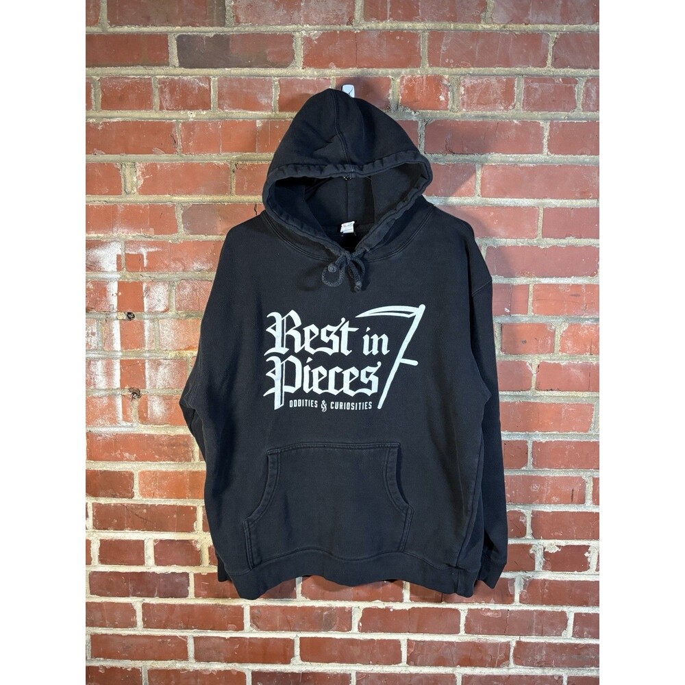 Rest In Pieces Hoodie Richmond Virginia Pullover Hooded Adult Size Large